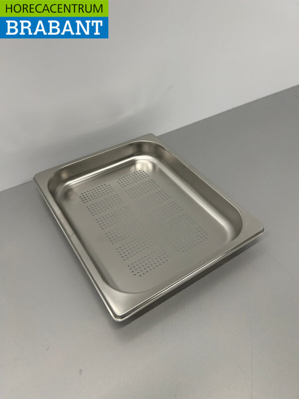 Bac Gastronorm perforé en acier inoxydable Bac GN Bac 1/2 GN Profondeur 40 mm Horeca – Image 2
