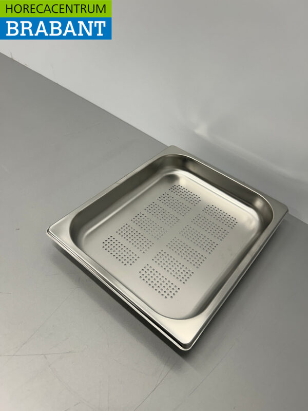 Bac Gastronorm perforé en acier inoxydable Bac GN Bac 1/2 GN Profondeur 40 mm Horeca – Image 3