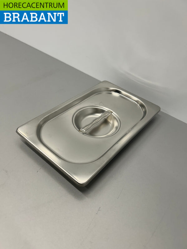 Acier inoxydable Gastronorm GN Couvercle 1/4 GN Horeca – Image 3