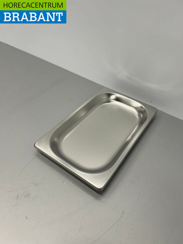 Acier inoxydable Bac GN Gastronorm 1/4 GN Profondeur 20 mm Horeca – Image 3