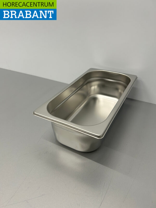Acier inoxydable Gastronorm Bac GN 1/3 GN Profondeur 100 mm Horeca – Image 3
