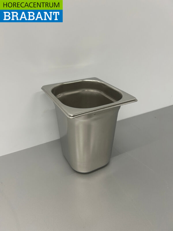 Acier inoxydable Gastronorm Bac GN 1/6 GN Profondeur 200 mm Horeca – Image 2