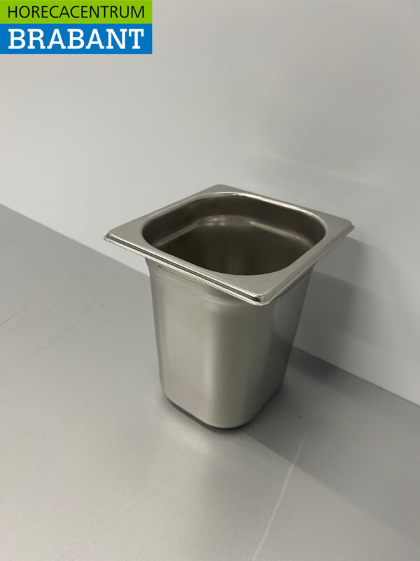 Acier inoxydable Gastronorm Bac GN 1/6 GN Profondeur 200 mm Horeca – Image 3