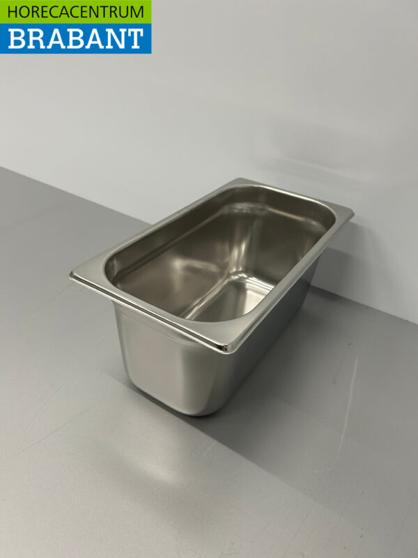Acier inoxydable Bac GN Gastronorm 1/3 GN Profondeur 150 mm Horeca – Image 2
