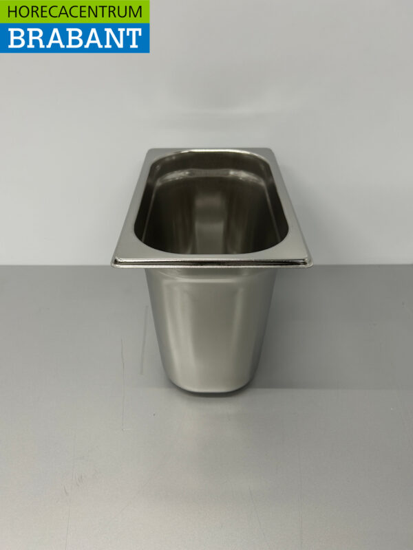Acier inoxydable Bac GN Gastronorm 1/4 GN Profondeur 200 mm Horeca