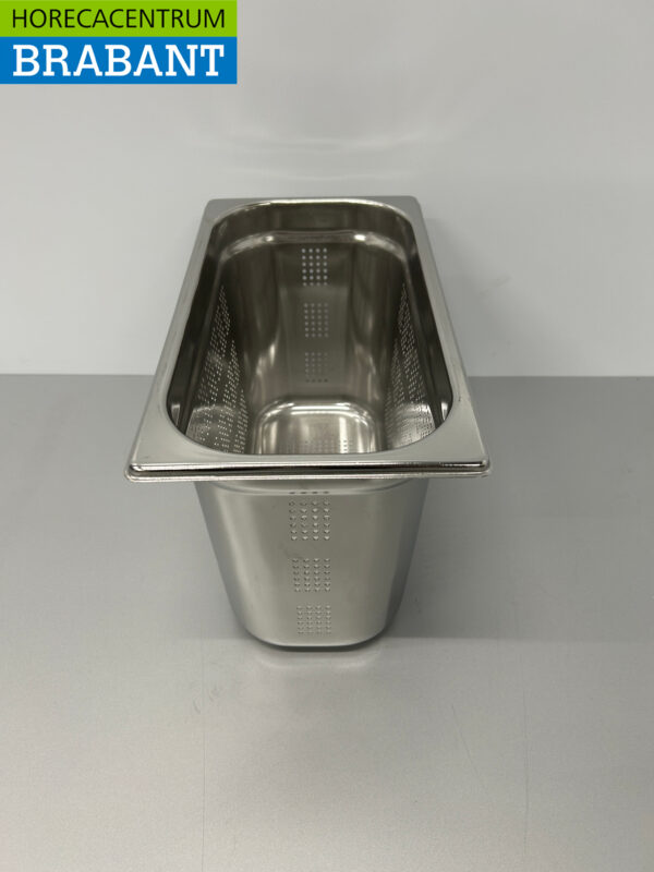Bac gastronorme perforé en acier inoxydable Bac GN 1/3 GN Profondeur 200 mm Horeca