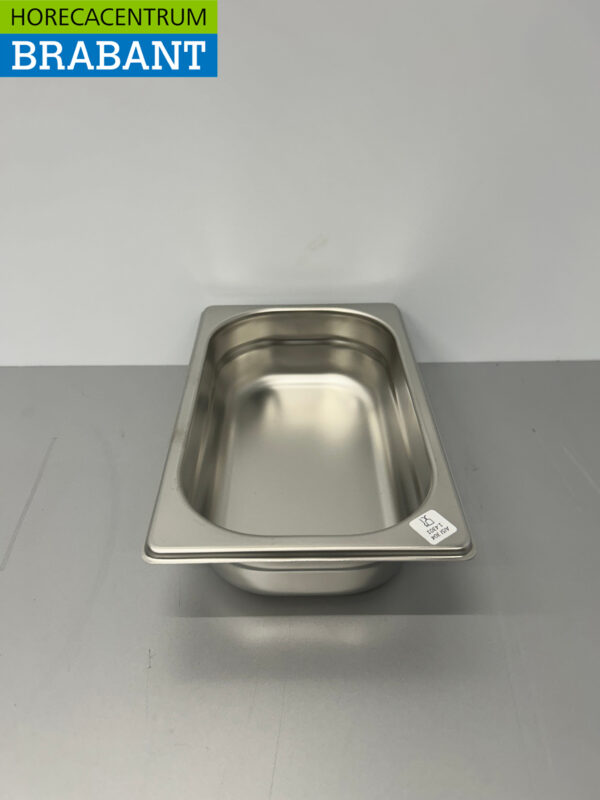 Acier inoxydable Bac GN Gastronorm 1/4 GN Profondeur 65 mm Horeca