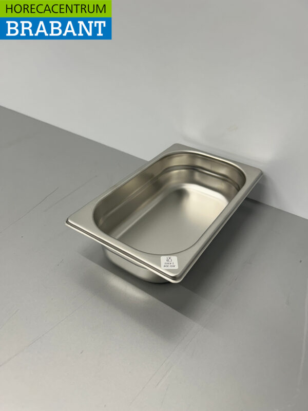 Acier inoxydable Bac GN Gastronorm 1/4 GN Profondeur 65 mm Horeca – Image 2