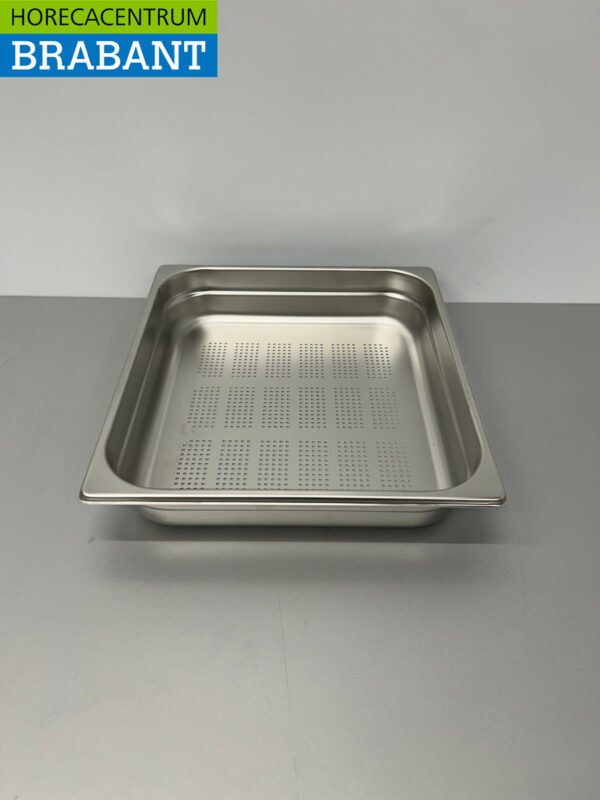 Bac Gastronorm perforé en acier inoxydable Bac GN Bac 2/3 GN Profondeur 65 mm Horeca