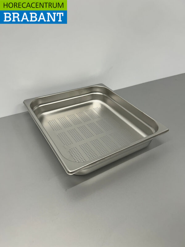 Bac Gastronorm perforé en acier inoxydable Bac GN Bac 2/3 GN Profondeur 65 mm Horeca – Image 2