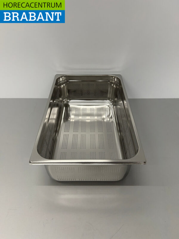 Bac Gastronorm perforé en acier inoxydable Bac GN 1/1 GN Profondeur 150 mm Horeca