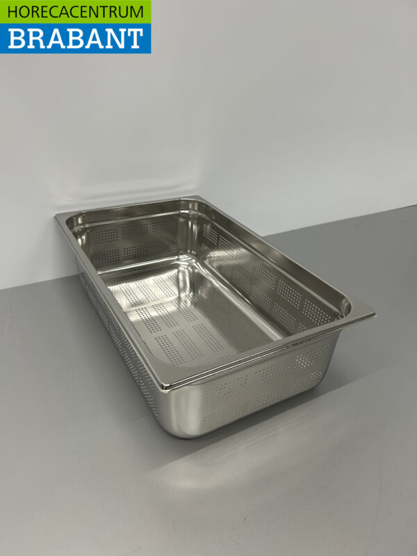 Bac Gastronorm perforé en acier inoxydable Bac GN 1/1 GN Profondeur 150 mm Horeca – Image 2