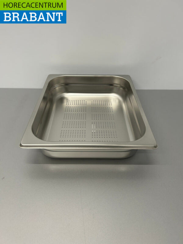 Bac Gastronorm perforé en acier inoxydable Bac GN Bac 1/2 GN Profondeur 65 mm Horeca