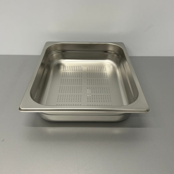 Bac Gastronorm perforé en acier inoxydable Bac GN Bac 1/2 GN Profondeur 65 mm Horeca