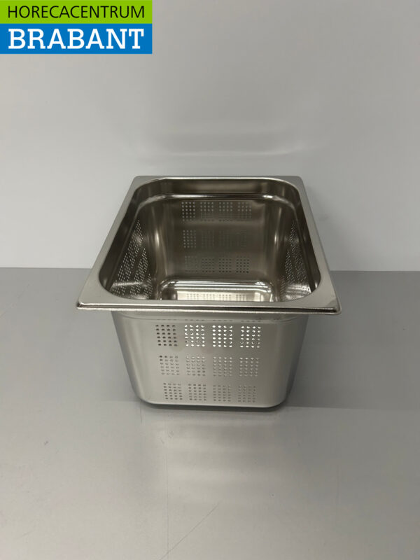 Bac Gastronorm perforé en acier inoxydable Bac GN Bac 1/2 GN Profondeur 200 mm Horeca