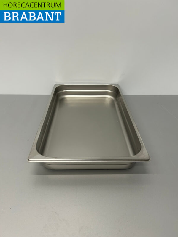 Bac Gastronorm en acier inoxydable Bac GN 1/1 GN Profondeur 65 mm Horeca