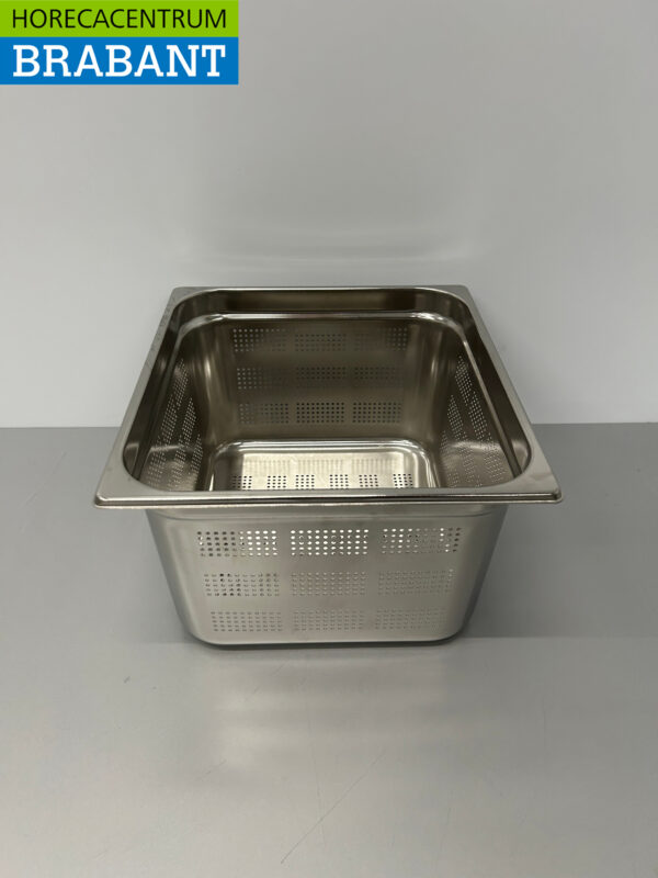Bac Gastronorm perforé en acier inoxydable Bac GN Bac 2/3 GN Profondeur 200 mm Horeca
