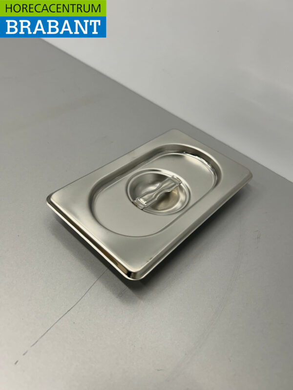 Acier inoxydable Gastronorm GN Couvercle 1/9 GN Horeca – Image 2