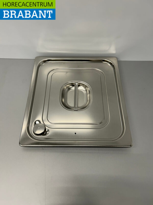 Gastronorm GN en acier inoxydable Couvercle 2/3 GN Avec bord d'étanchéité en silicone Restauration