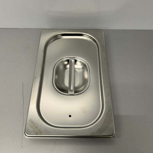 Gastronorm GN en acier inoxydable Couvercle 1/4 GN Avec bord d'étanchéité en silicone Restauration