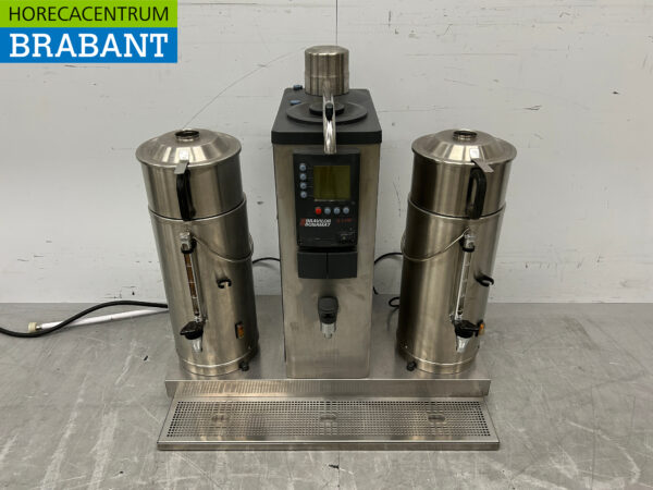 Machine à café double Bravilor Bonamat en acier inoxydable 2 x 5 litres 400V Horeca