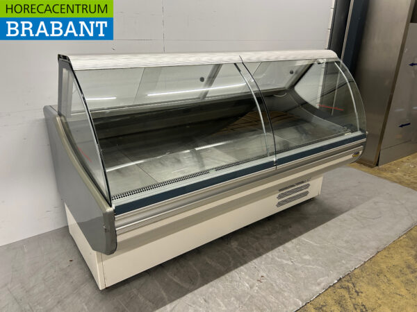 Vitrine réfrigérée Vitrine Snack Vitrine réfrigérée 200 cm 230V Cafétéria Chip shop Catering Catering – Image 3