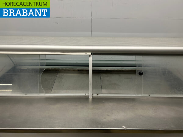 Vitrine réfrigérée Vitrine Snack Vitrine réfrigérée 200 cm 230V Cafétéria Chip shop Catering Catering – Image 7