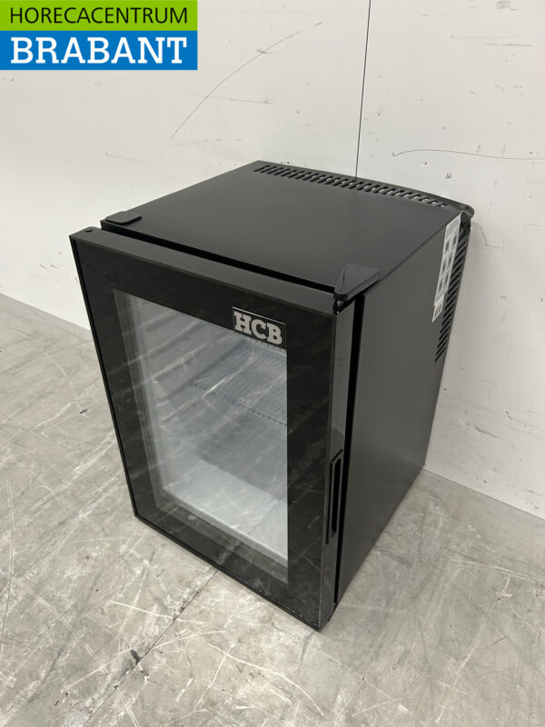 HCB ABS Minibar Mini réfrigérateur Porte vitrée 40 litres 230V Horeca – Image 2
