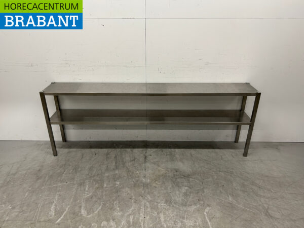 Pont double en acier inoxydable 200 x 30 x 70,5 cm Restauration