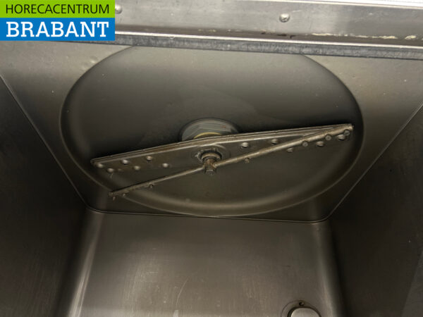 Lave-vaisselle Zanussi Zucai en acier inoxydable Chargement frontal 400V Horeca – Image 5