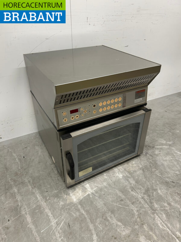 Four à convection en acier inoxydable Steamer Eloma EB30 avec hotte 230V Horeca – Image 2