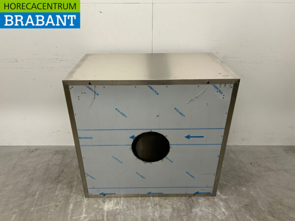 Hotte aspirante en acier inoxydable hotte aspirante 100 x 95 cm Modèle de boîte Horeca – Image 4