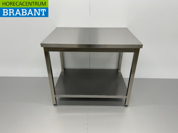 Table de travail en acier inoxydable Premium-line 100 x 70 x 85 cm Restauration