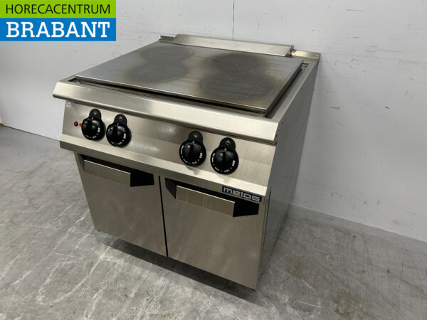Plaque de cuisson à gaz Metos 4 feux en acier inoxydable 80 cm Horeca – Image 2