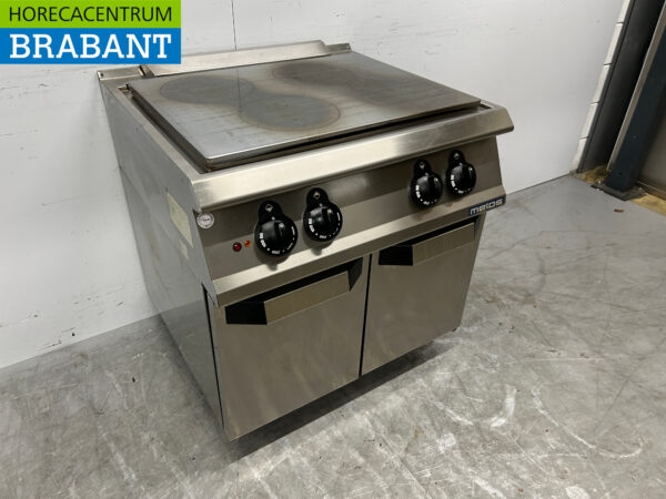 Plaque de cuisson à gaz Metos 4 feux en acier inoxydable 80 cm Horeca – Image 3