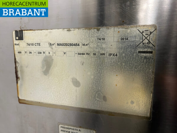 Plaque de cuisson à gaz Metos 4 feux en acier inoxydable 80 cm Horeca – Image 5