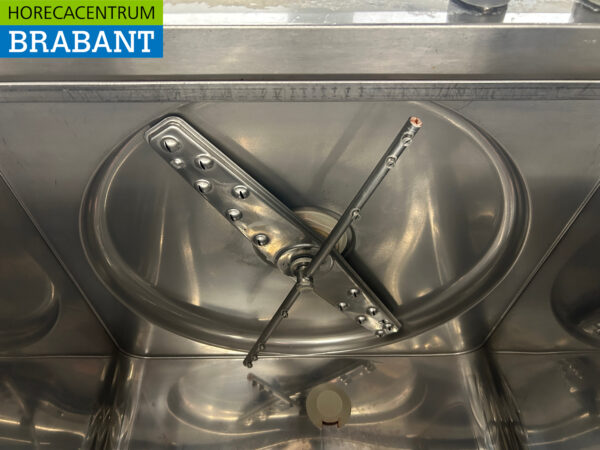 Lave-vaisselle Alpeninox en acier inoxydable Chargement frontal 400V Horeca – Image 5