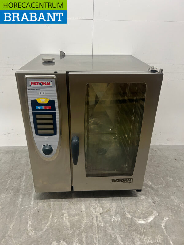 Acier inoxydable Rational SCC101 SelfCookingCenter Combisteamer Steamer 10 x 1/1 GN/gastronorm 400V Horeca