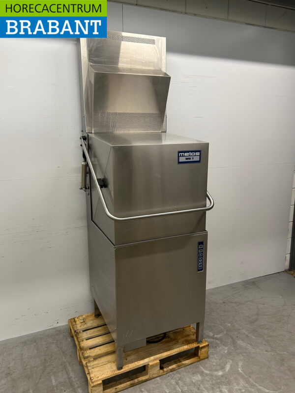 Lave-vaisselle coulissant Metos WD 7 en acier inoxydable 400V Horeca – Image 3