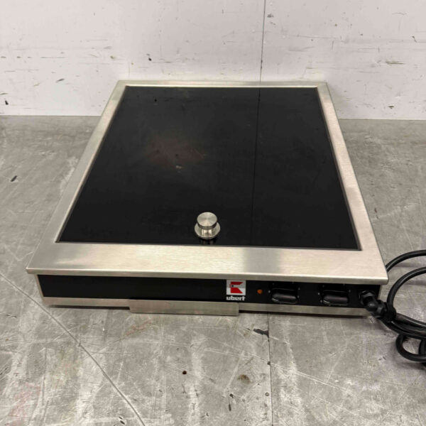 Poêle à frire en acier inoxydable Ubert à double plaque de gril en céramique 50 cm 400V Horeca