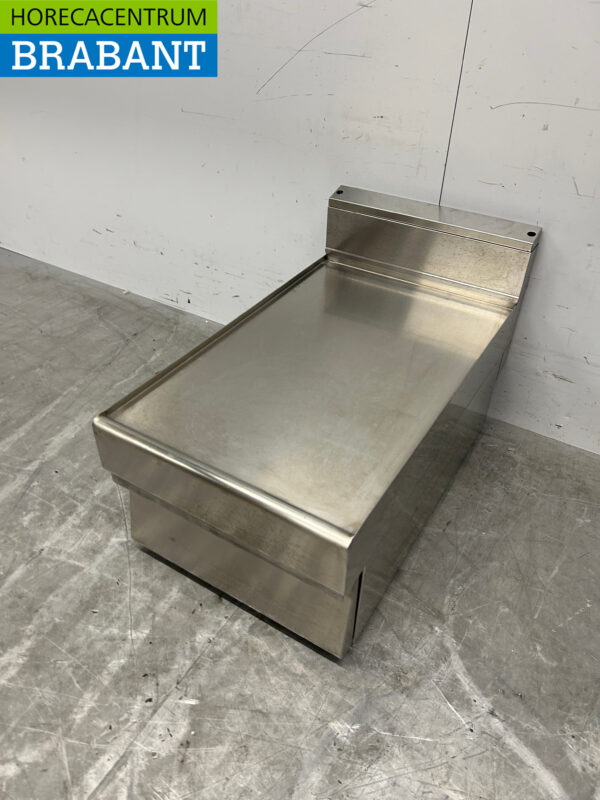 Meuble de travail en acier inoxydable Meuble neutre avec tiroir 40 cm Traiteur – Image 2