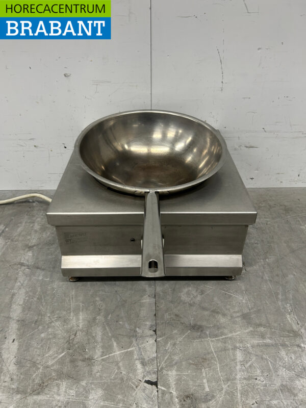 Acier inoxydable Menu System Wok 300 Wok à induction brûleur de wok poêle à wok 5 kW 400V Horeca