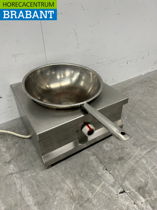 Acier inoxydable Menu System Wok 300 Wok à induction brûleur de wok poêle à wok 5 kW 400V Horeca – Image 3