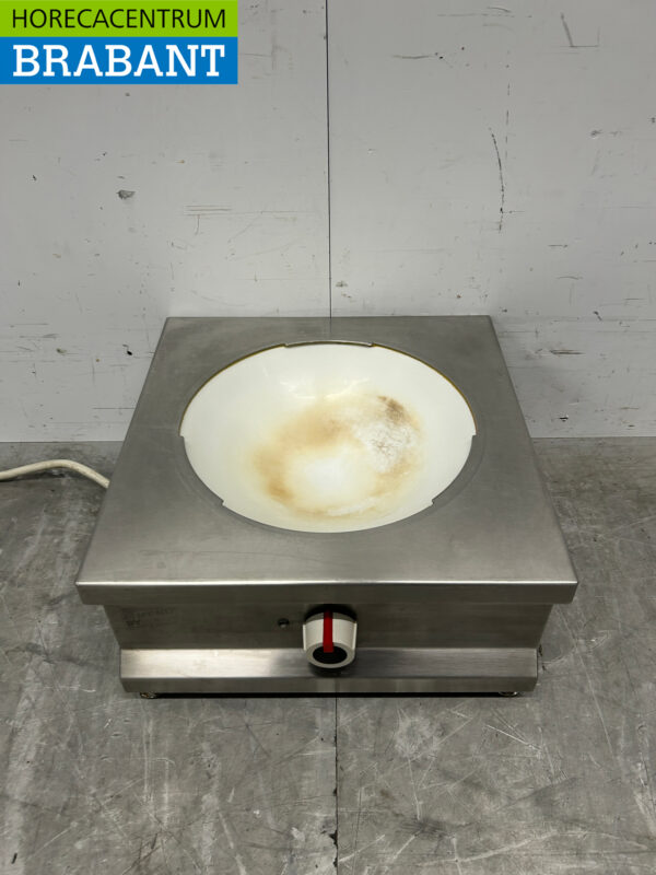 Acier inoxydable Menu System Wok 300 Wok à induction brûleur de wok poêle à wok 5 kW 400V Horeca – Image 4