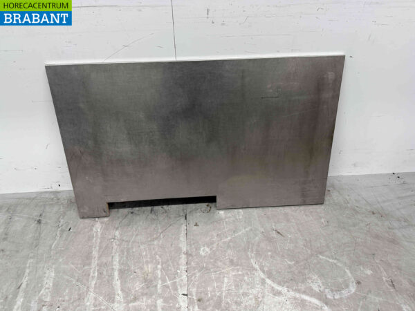 Plan de travail en acier inoxydable 118,5 x 70 cm Horeca