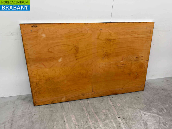 Plan de travail en acier inoxydable 160,5 x 100,5 cm Horeca – Image 3