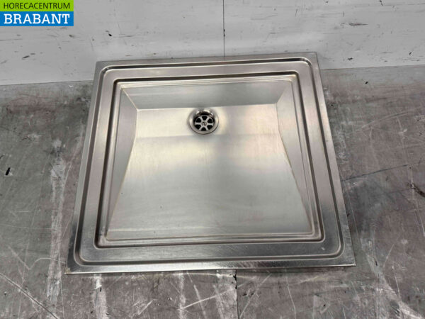 Plateau en acier inoxydable Bar Top 55 x 50 cm Restauration – Image 3