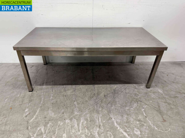 Table de travail en acier inoxydable 150 x 70 x 58 cm Restauration