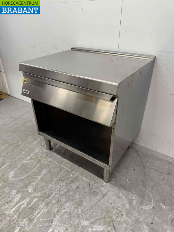 Unité de travail Zanussi en acier inoxydable Unité de store neutre avec tiroir 80 cm Restauration – Image 3
