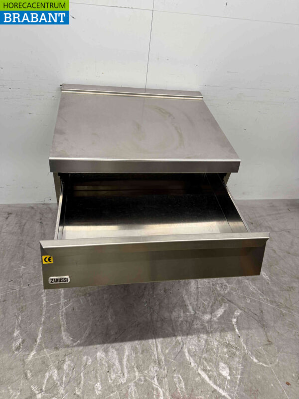 Unité de travail Zanussi en acier inoxydable Unité de store neutre avec tiroir 80 cm Restauration – Image 4